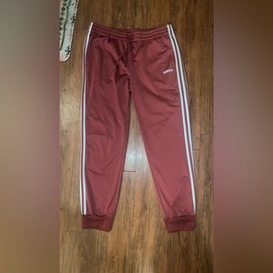Adidas joggers size XL maroon